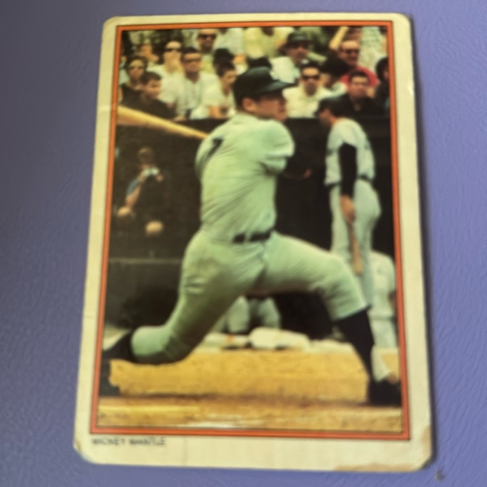 Baseball card
